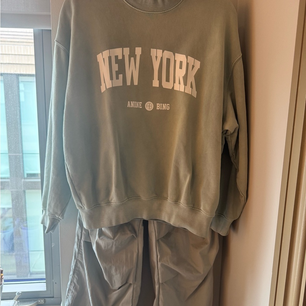 Anine Bing New York Sweatshirt XS - Picture 8 of 13